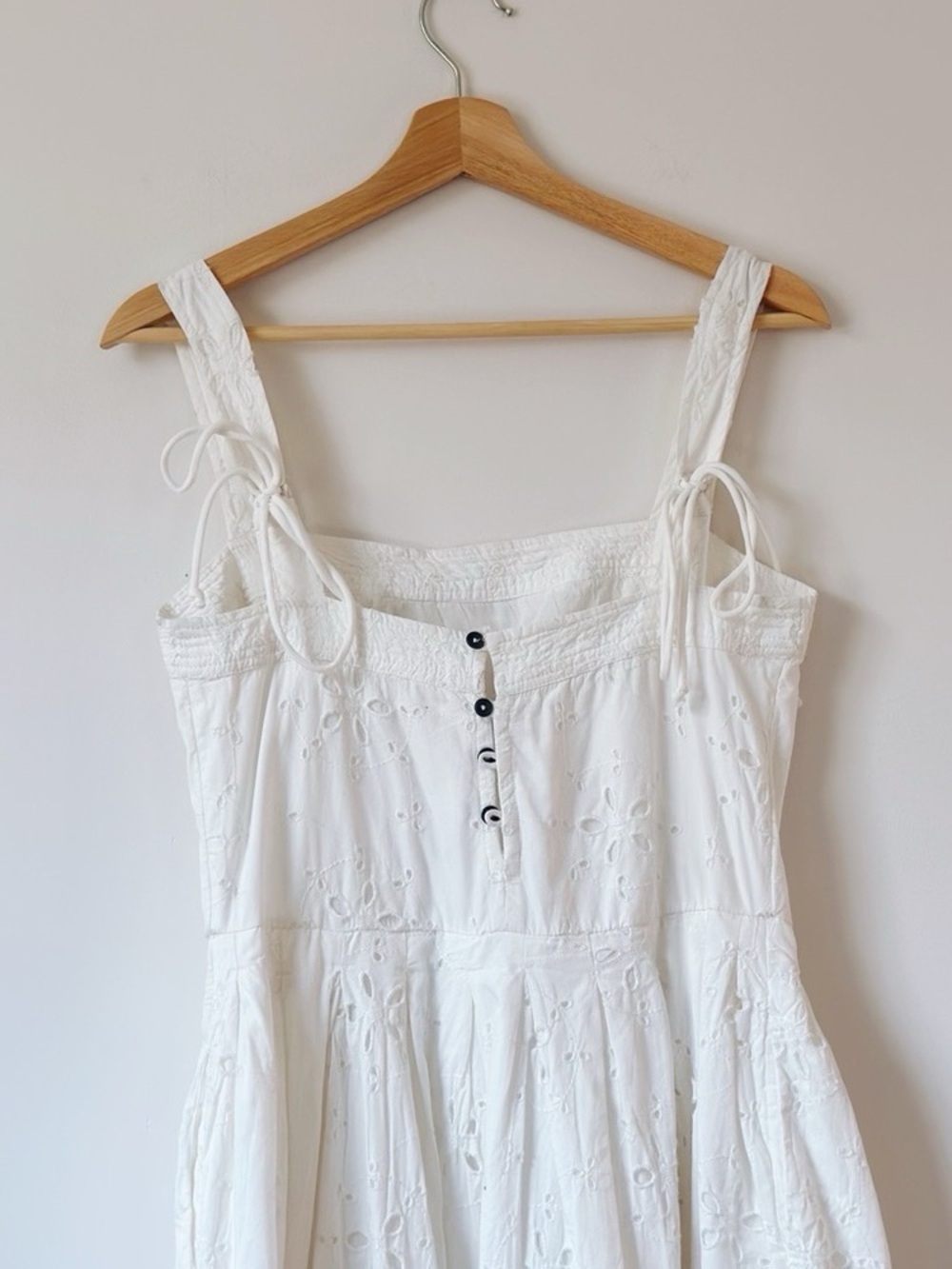 Free People White Eyelet Midi Dress - Picture 10 of 13